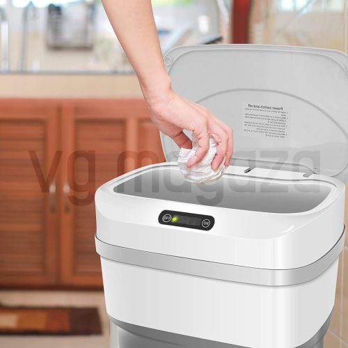 Pametna kanta za smeće se automatski otvara kada oseti ruku u blizini senzora.