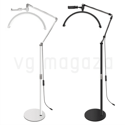 Podna Lampa Za Kozmetičke PRO Tretmane - U beloj i crnoj boji.