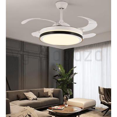 plafonski ventilator u dnevnoj sobi